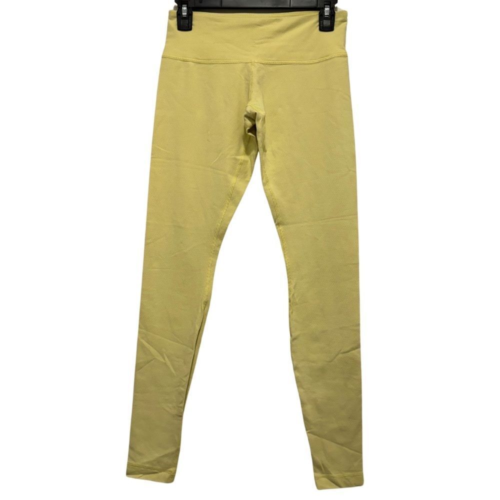 Lululemon Wunder Under Diamond Dot Tight (Burning Yellow or Mellow Lemon)